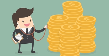 Project thumb img businessman with pile coins 002